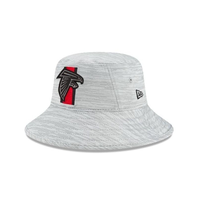 Atlanta Falcons Gorra | New Era Official NFL Training Stretch Bucket Hat Mexico - Negros